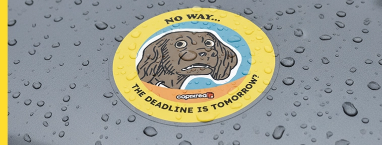 Laminált vinil matricák