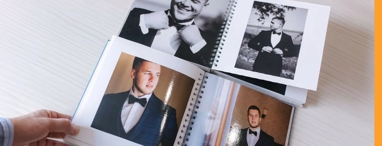 Spirálos fotóalbum